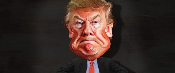 trump caricature